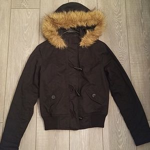 Fur Lined Hooded Jacket
